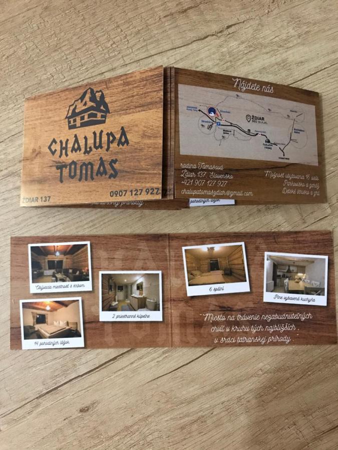 Chalupa Tomas Ždiar Exterior foto